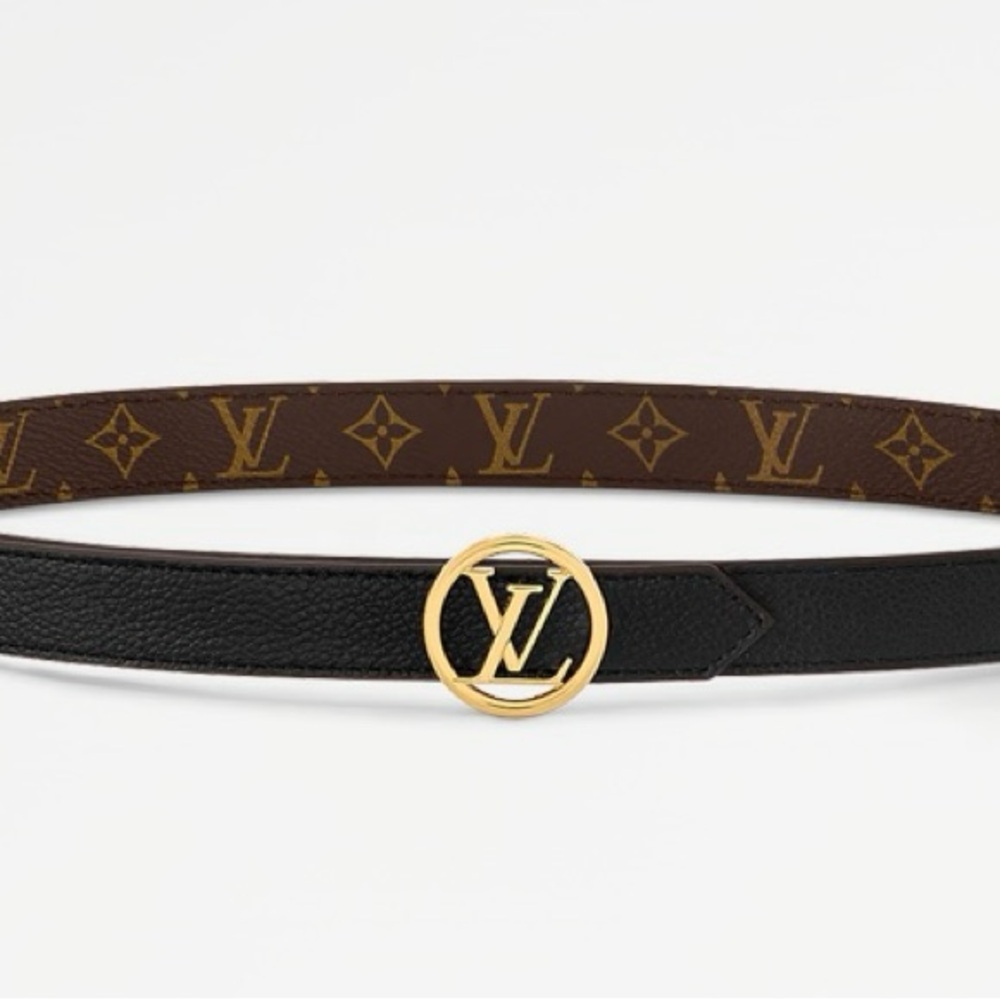LV Iconic Circle 20mm Reversible Monogram Belt - Picture 4 of 7
